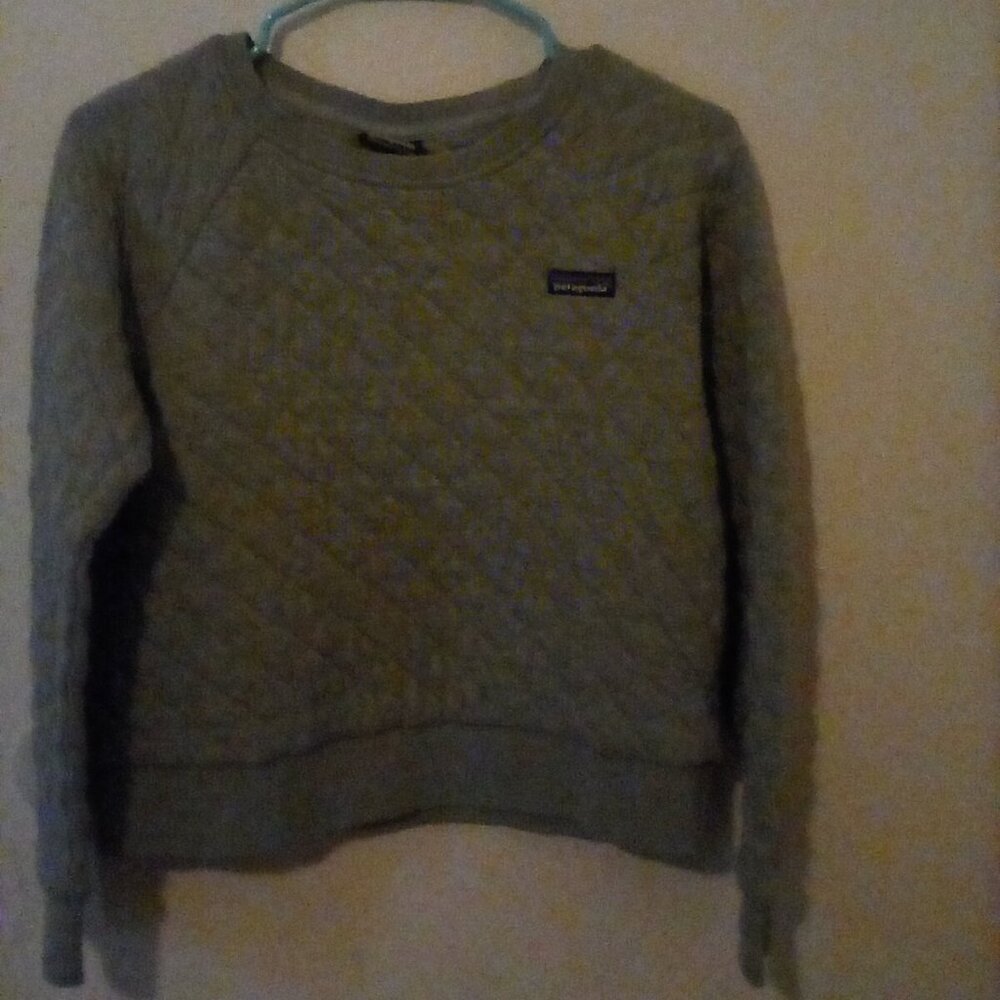 Gray Patagonia Sweater